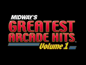 Midway's Greatest Arcade Hits - Volume 1 (USA) screen shot title